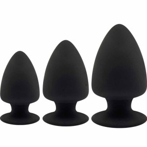 Cheeky Love Premium Silicone Plug schwarz verschiedene Größen Dream Toys