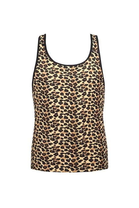 Herren Tank Top 053550 leopard - L