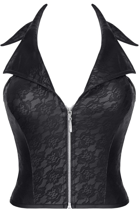 schwarzes Top BRLudmila001 - M