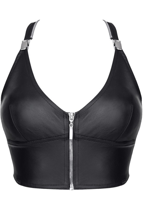 schwarzes Damen-Top BRZita001 - L