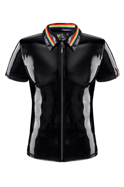 PVC Herren Polo Shirt RMRemigioRBW schwarz - XL